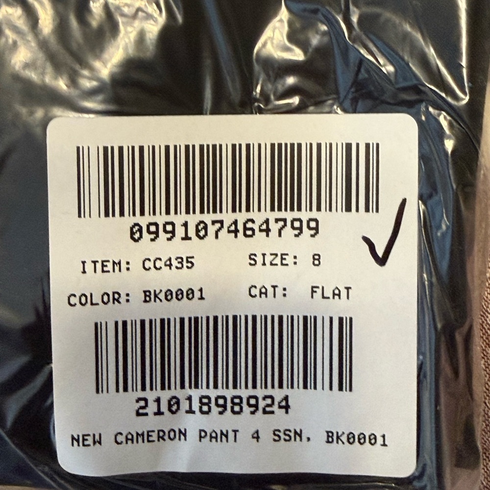 J. Crew New Cameron 4 Season Stretch Black Women's Trousers Pants NWT 8 Black - Picture 13 of 13